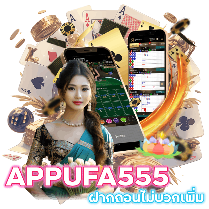 APPUFA555 ฝากถอนไม่บวกเพิ่ม