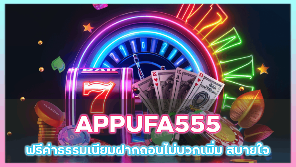 APPUFA555 ฟรีค่าธรรมเนียม